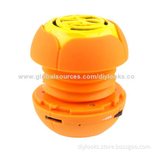 Hamburg Style Retractable Mini Speaker